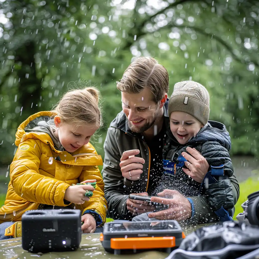 Blijf zorgeloos met spatwaterdichte apparaten